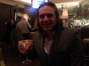 And my fancy dinner date- the ultimate Hunky Hubs in a suit!